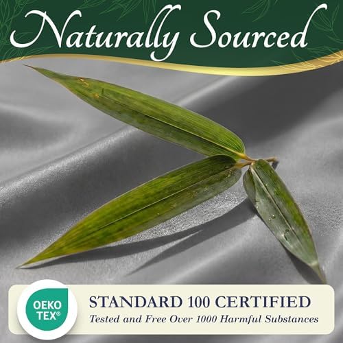 DECOLURE 100% Viscose Derived from Bamboo Sheets Twin Size, Luxury 4 Pc Set - Image 7