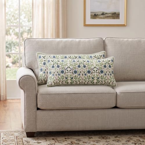 ISAENNE Designer Linen Throw Pillow Cover - Image 3
