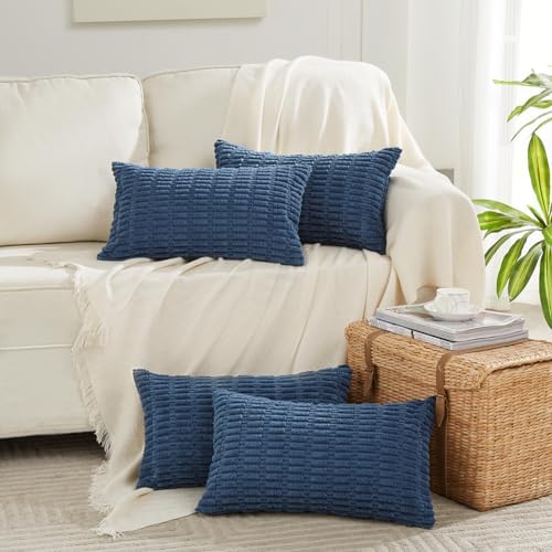 Fancy Homi 4 Packs Decorative Throw Pillow Covers - Image 6