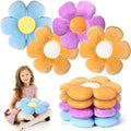 Reginary 4 Pcs Flower Floor Pillow Cushion Kids by Reginary