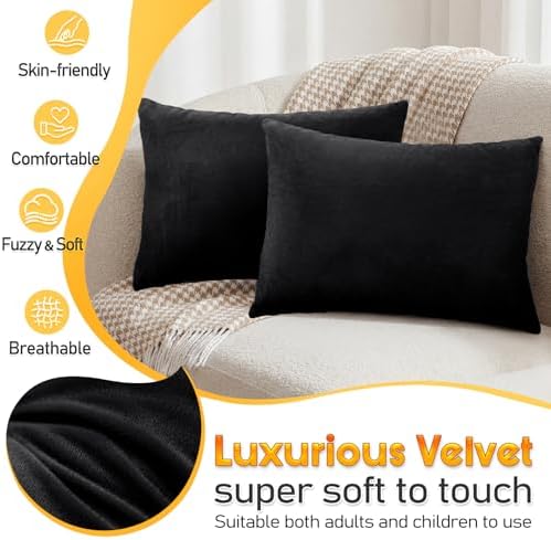 1 MIDDLE ONE 2 Pack Small Pillow, 16 X 12 Inches, Memory Foam Mini Pillow - Image 4