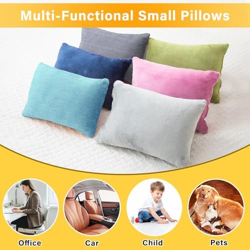 1 MIDDLE ONE 2 Pack Small Pillow, Cooling Memory Foam Mini Pillow 11 X 7 Inches - Image 5
