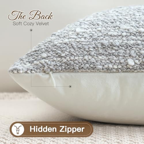 Artscope Throw Pillow Cover 22x22 Super Thick Body Pillow Cover Decorative - Image 4