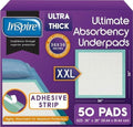 Inspire Extra Large Super Absorbent Disposable Bed Pads by Inspire