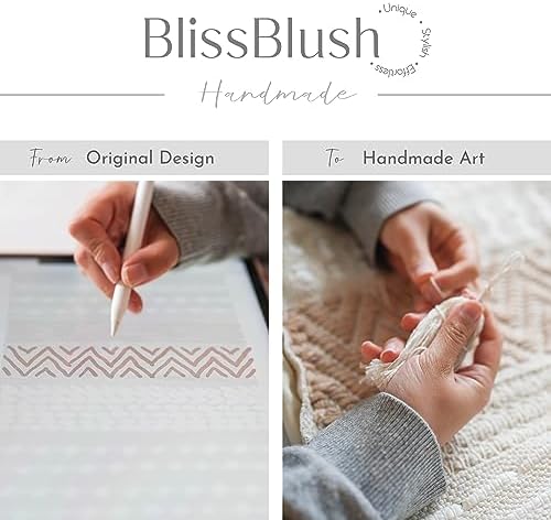 BlissBlush 20X54 Oversized Large Lumbar Pillow Cover - Image 6