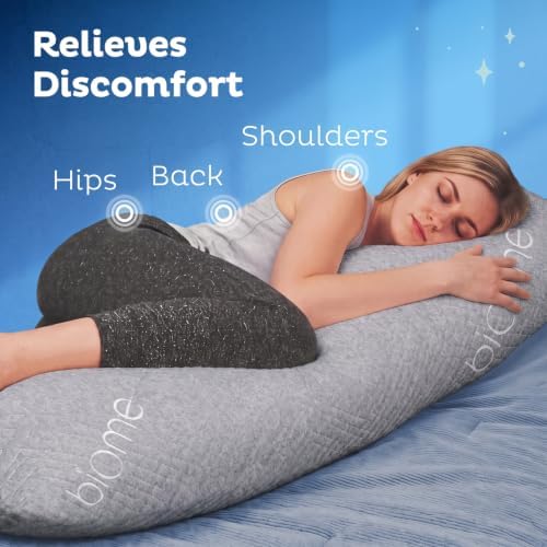 Snuggle-Pedic Body Pillow for Side Sleepers for Adults - Image 2