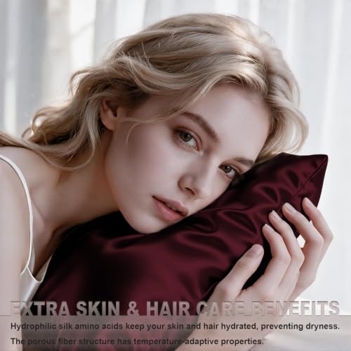 LYSHIN Silk Pillow Cases Queen Size - Image 3