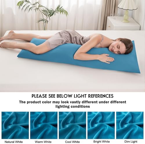 Body Pillowcase with Zipper Cooling Viscose from Bamboo Zippered Pillowcases - Image 6