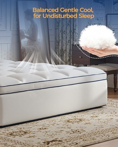 Kayfia King Mattress Topper, Mattress Pad - Image 6