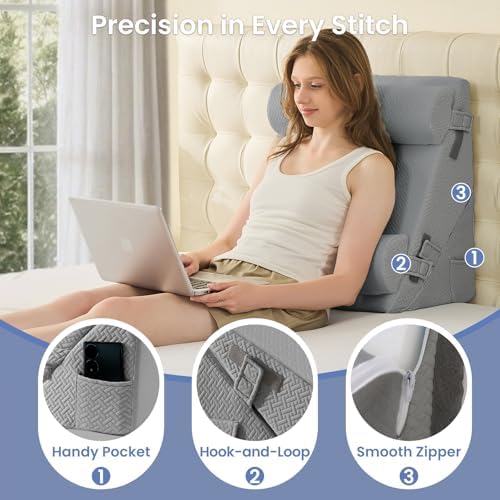 Sasttie Adjustable Wedge Pillow Set - Image 5
