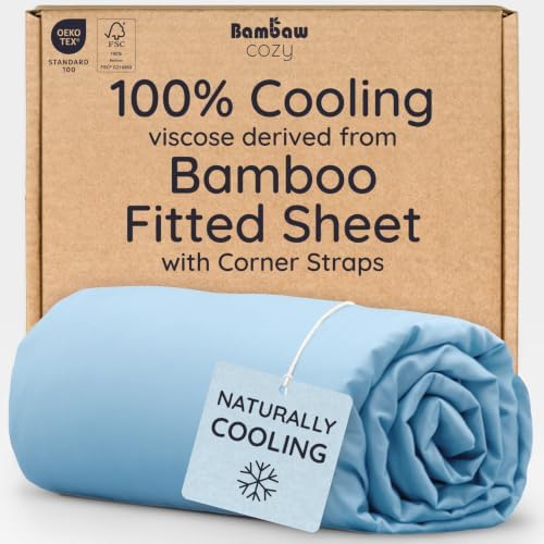 Bambaw 100% Viscose Derived from Bamboo Fitted Sheet Twin XL – Single Fitted by Bambaw