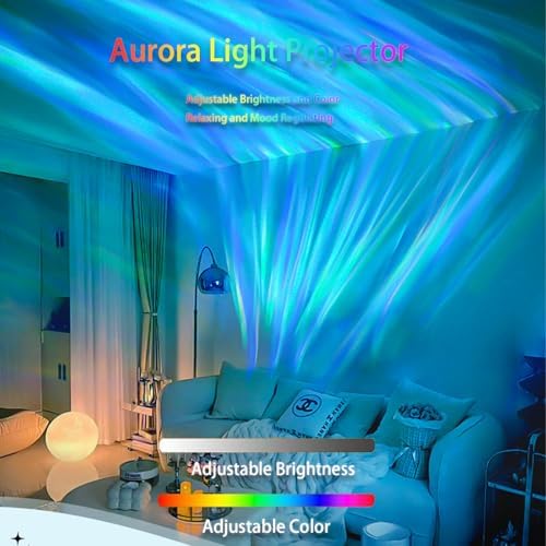 Northern Lights Projector,Aurora Sunset Ambient Lighting 16 Colors - Image 3