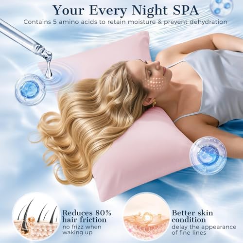 Cooling Pillow Cases 2 Pack Queen Size Cooling Pillowcases - Image 3