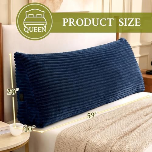 Headboard Pillow Queen, Headboard Wedge Pillow - Image 2
