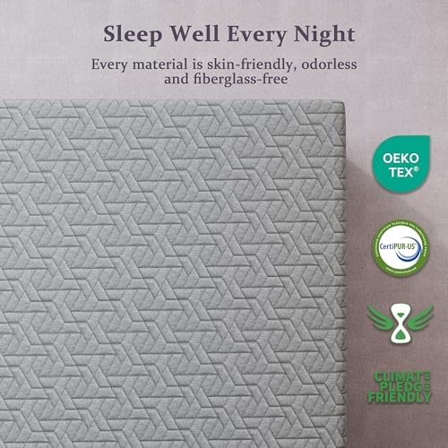 Sleepmax Extra Firm Mattress Topper 4 Inch Queen Size - Image 6