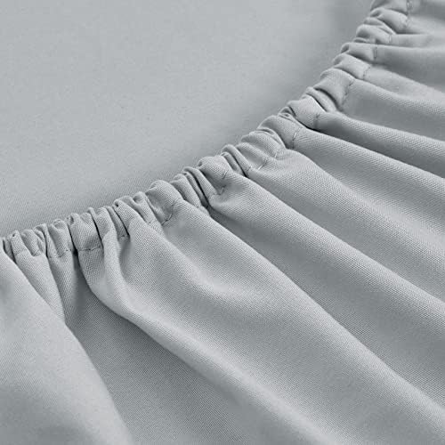 FreshCulture Queen Fitted Sheets, Bulk Pack of 6, Deep Pocket, Soft Microfiber - Image 2
