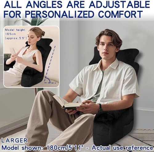 YDCEULARDOH Reading Pillow for Bed Adult – Large Bed Pillow - Image 3
