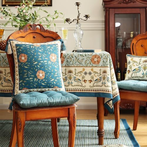patdrea Designer Vintage Linen Throw Pillow Cover - Image 7