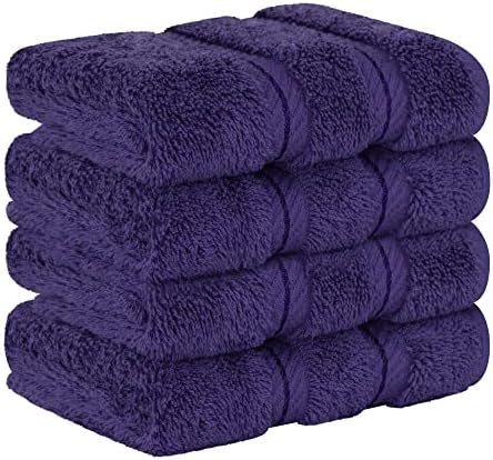 American Soft Linen 100% Cotton Luxury Turkish Towels, 4 PC Washcloth Set - Image 6