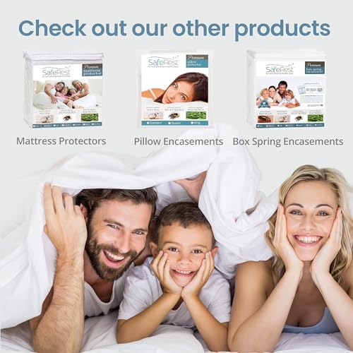 Full Size SafeRest Premium Waterproof Lab Certified Bed Bug Proof Zippered - Image 3