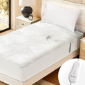 Electric Heated Mattress Pad Twin Size Single Control Bed Warmer, Deep Pocket by blunique