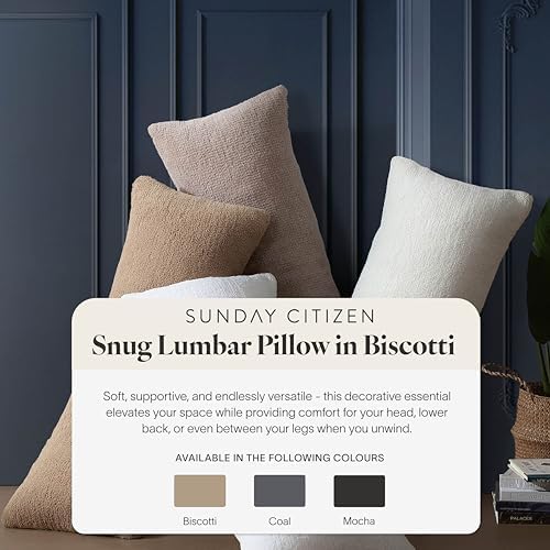 Sunday Citizen Snug Lumbar Pillow – Soft Memory Foam Lumbar Throw Pillow - Image 2