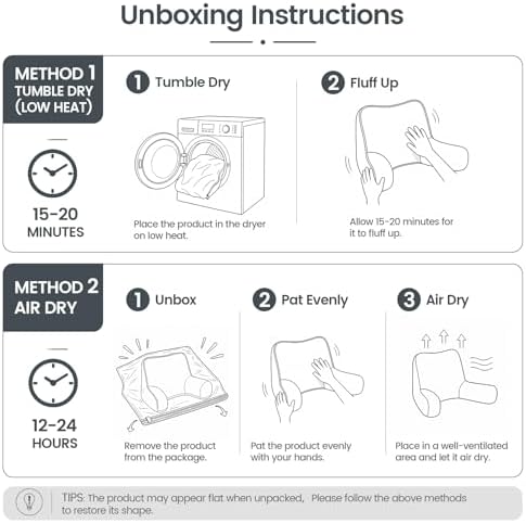 Reading Pillow for Bed Sitting Up, Adults and Teens Backrest - Image 7