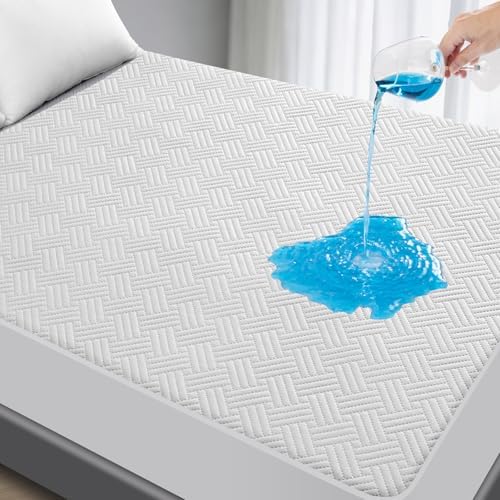 Waterproof Twin XL Size Mattress Protector by GOPOONY