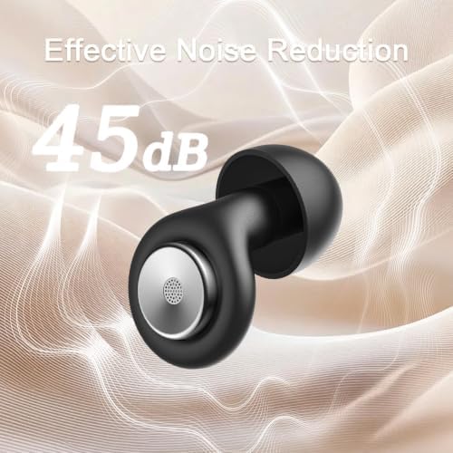 Ear Plugs for Sleeping Noise Cancelling 45dB, Soft Reusable Silicone Earplugs - Image 2