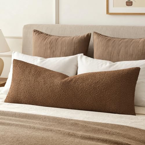 MIULEE Textured Boucle Lumbar Pillow Cover by MIULEE