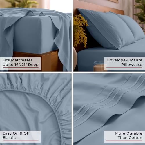 Mellanni Iconic 3-Piece, Ultra Soft Sheet Set - Image 5