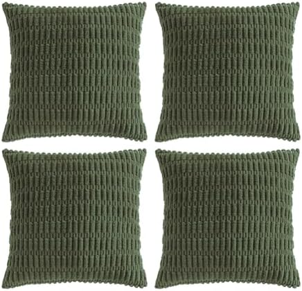 Fancy Homi 4 Packs Decorative Throw Pillow Covers by Fancy+Homi