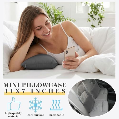 Hahafelt 2 Pack 7"x11" Cooling Small Pillowcase - Image 6