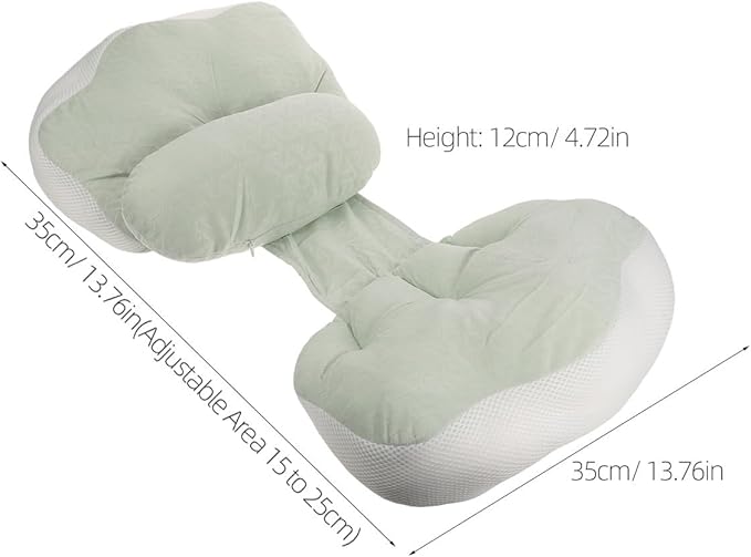 Pregnancy Pillow for Women: Maternity Back and Belly Support Adjustable & Comfortable - Cozy Waist Pillow Side Sleeping Maternity Cushion for Sleeping Nursing