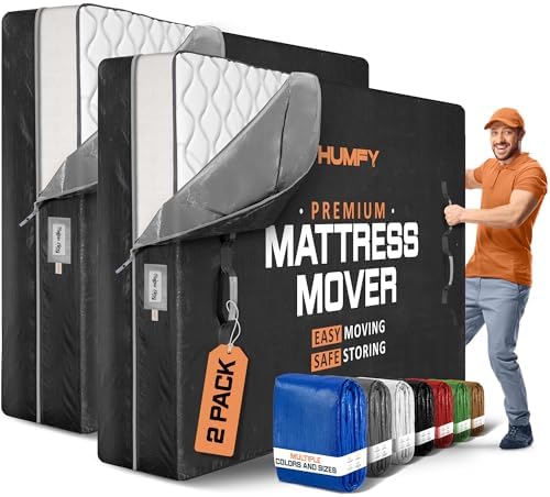 Mattress Bags For Moving With 8 Handles King Size Mattress Moving Bag – by HUMFY