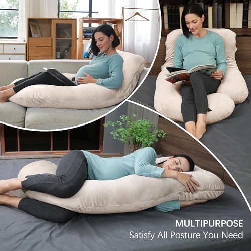 MOON PARK Pregnancy Pillows for Sleeping - Image 6