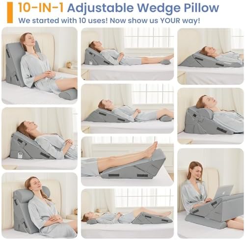 Sasttie Adjustable Wedge Pillow Set - Image 3