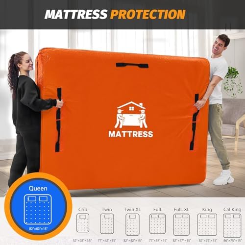 Mattress Bags for Moving, BETU Mattress Protector Waterproof Mattress Cover - Image 6