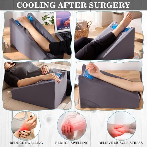 Buryeah Cooling Arm Elevation Pillow 2 Pocket, Cooling Material - Image 4