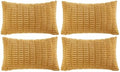 Fancy Homi 4 Packs Decorative Throw Pillow Covers by Fancy+Homi