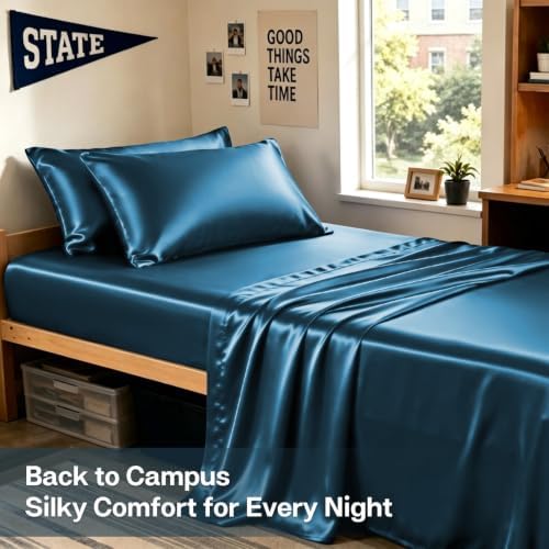 MR&HM Satin Pillowcase 2 Pack, King Size 20"x40" - Image 5