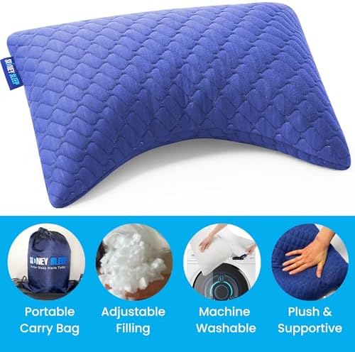Sidney Sleep Mini Travel Size Neck Pillow - Image 5