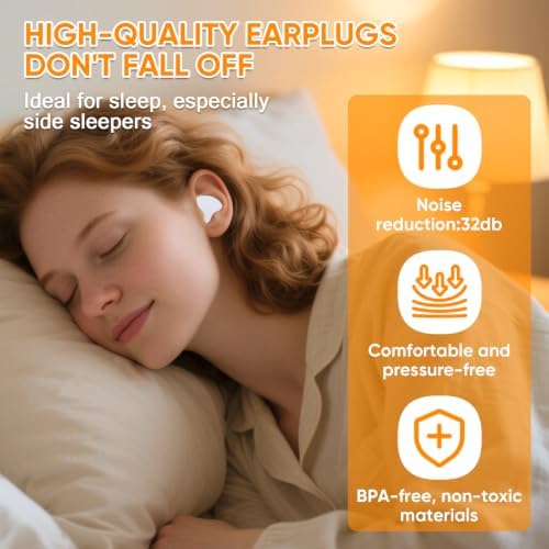12 Pack Reusable Silicone Ear Plugs - Image 2