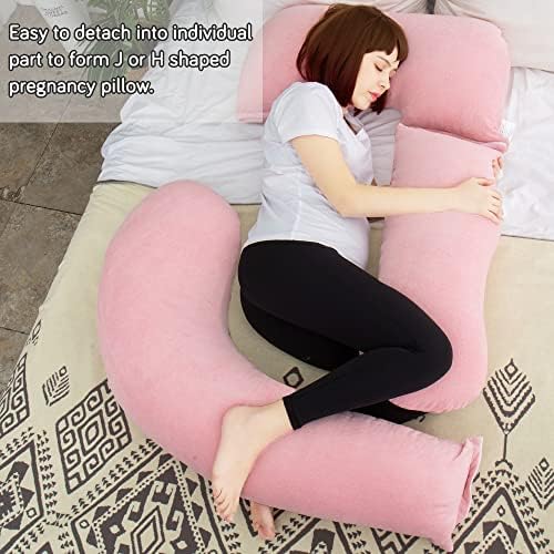 60in Full Body Pillow | Nursing, Maternity and Pregnancy Pillow | Extra Large U - Image 2