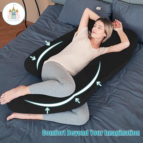 Cute Castle Pregnancy Pillows, Soft U-Shape Maternity Pillow - Image 2