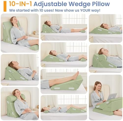 Sasttie Adjustable Wedge Pillow Set - Image 3