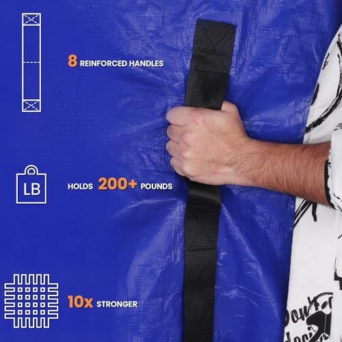 Mattress Bags for Moving, Extra Thick Waterproof Mattress Cover, Full Size - Image 3