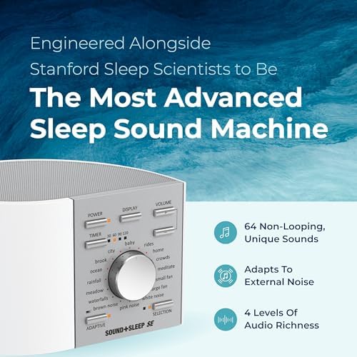 Adaptive Sound Technologies Sound + Sleep SE White Noise Machine - Image 2