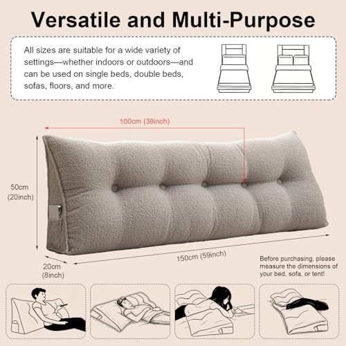 ERWUDEling Headboard Pillow Queen - Image 2