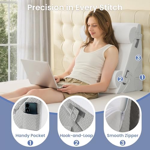 Sasttie Adjustable Wedge Pillow Set - Image 5